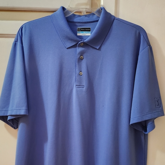 PGA TOUR Men's Airflux Short-sleeved Polo - Picture 3 of 8